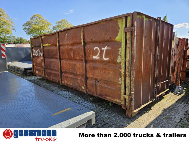 Abrollcontainer mit Flügeltür ca. 29m³ - حاوية هوك لفت: صور 3 Abrollcontainer mit Flügeltür ca. 29m³ - حاوية هوك لفت: صور 3
