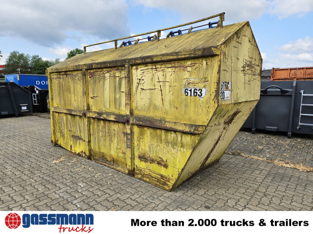 Absetzcontainer ca. 15m³ geschlossen mit Deckel - حاوية تفريغ لود لوجر: صور 3 Absetzcontainer ca. 15m³ geschlossen mit Deckel - حاوية تفريغ لود لوجر: صور 3