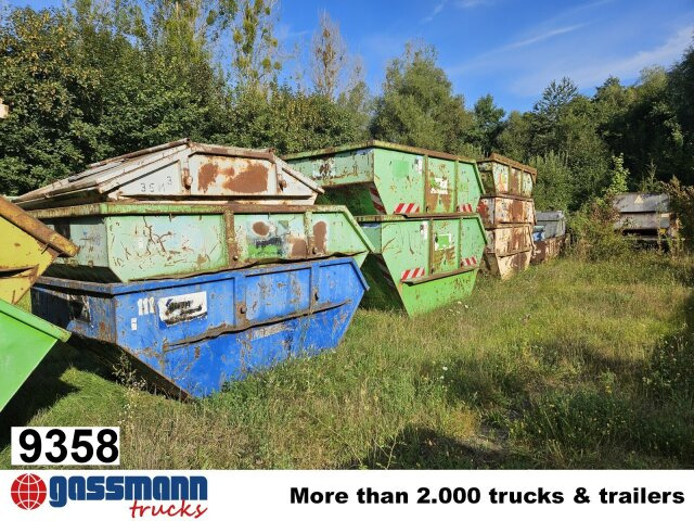 Absetzcontainer div. ca. 5m³ - 20m³ offen - حاوية تفريغ لود لوجر: صور 1 Absetzcontainer div. ca. 5m³ - 20m³ offen - حاوية تفريغ لود لوجر: صور 1