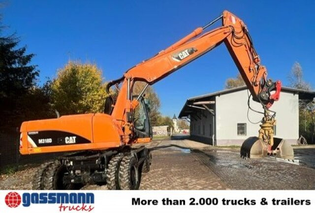 CAT M318D Mobilbagger - حفارة على عجلات: صور 4 CAT M318D Mobilbagger - حفارة على عجلات: صور 4