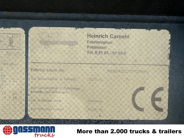 Carnehl CHKS/HH, Stahlmulde ca. 25m³ - قلابة نصف مقطورة: صور 2 Carnehl CHKS/HH, Stahlmulde ca. 25m³ - قلابة نصف مقطورة: صور 2