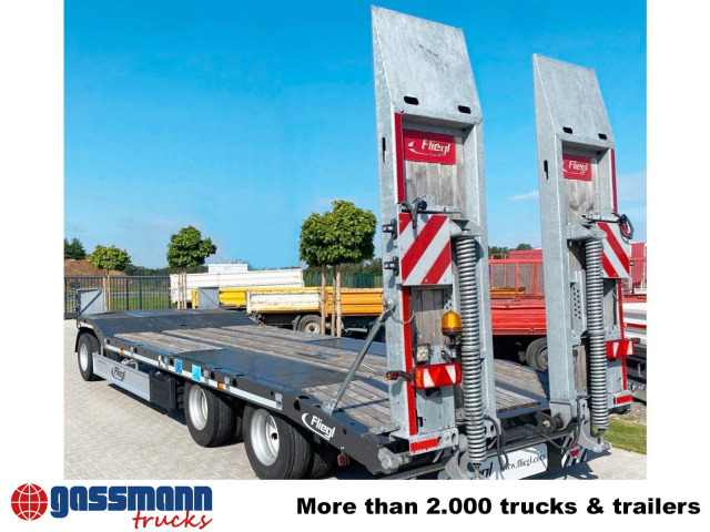 Fliegl DTS-S 300, verbreiterbar auf 3,05m - عربة مسطحة منخفضة مقطورة: صور 4 Fliegl DTS-S 300, verbreiterbar auf 3,05m - عربة مسطحة منخفضة مقطورة: صور 4