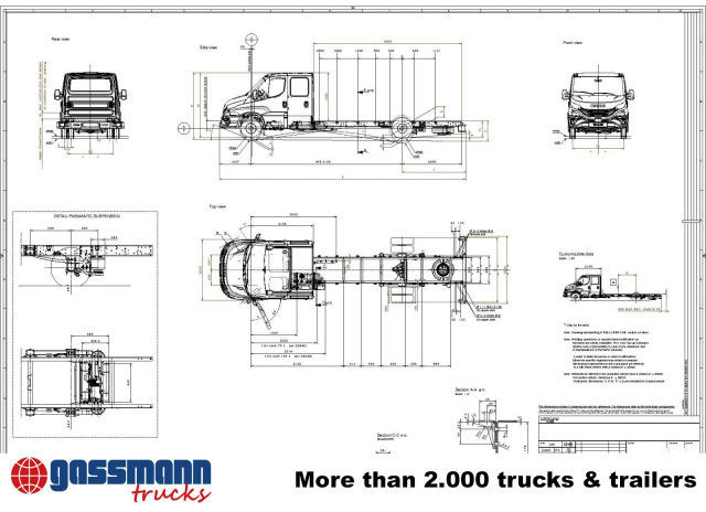 Iveco Daily 72C18H/P DK 4x2, Nebenantrieb - الشاسيه شاحنة: صور 5 Iveco Daily 72C18H/P DK 4x2, Nebenantrieb - الشاسيه شاحنة: صور 5