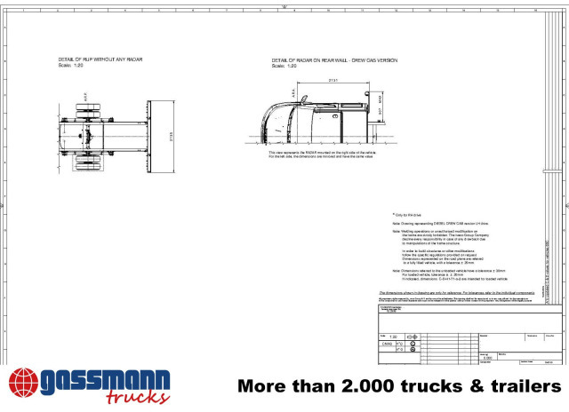 جديد الشاسيه شاحنة Iveco Daily 72C18H/P DK 4x2, Nebenantrieb: صور 6