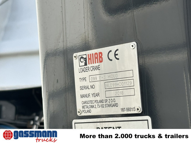Iveco EuroCargo ML160E28 4x2 mit Kran Hiab XS099E-3 - قلابات, شاحنة كرين: صور 3 Iveco EuroCargo ML160E28 4x2 mit Kran Hiab XS099E-3 - قلابات, شاحنة كرين: صور 3