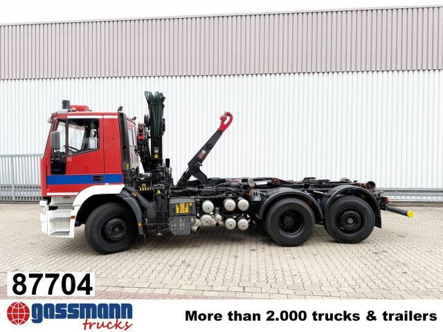 Iveco EuroTech 240E38 6x2-4, Lift-/Lenkachse, - شاحنة ذات الخطاف, شاحنة كرين: صور 1 Iveco EuroTech 240E38 6x2-4, Lift-/Lenkachse, - شاحنة ذات الخطاف, شاحنة كرين: صور 1