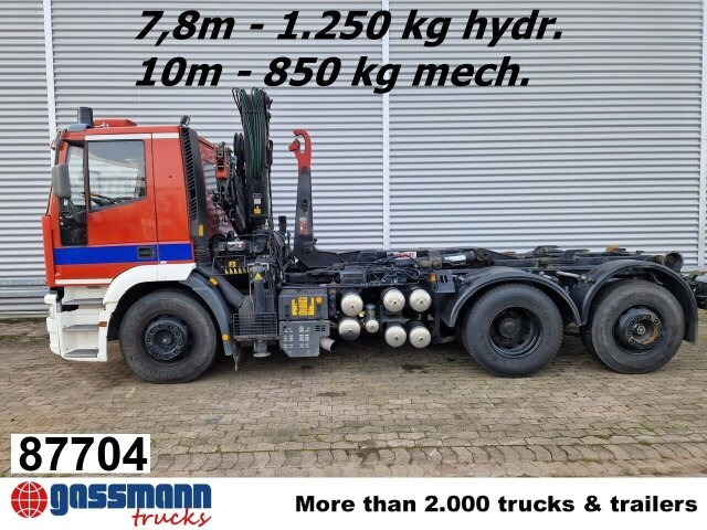 Iveco EuroTech 240E38 6x2-4, Lift-/Lenkachse, - شاحنة ذات الخطاف, شاحنة كرين: صور 1 Iveco EuroTech 240E38 6x2-4, Lift-/Lenkachse, - شاحنة ذات الخطاف, شاحنة كرين: صور 1