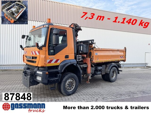 Iveco Trakker AD190T33W 4x4, Winterdienstausstattung, - قلابات, شاحنة كرين: صور 1 Iveco Trakker AD190T33W 4x4, Winterdienstausstattung, - قلابات, شاحنة كرين: صور 1