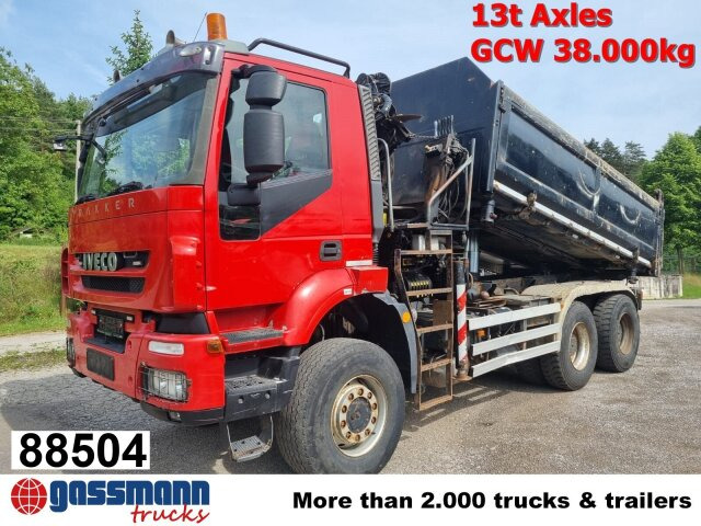Iveco Trakker AD380T41W 6x6, Bordmatik beidseitig, - قلابات, شاحنة كرين: صور 1 Iveco Trakker AD380T41W 6x6, Bordmatik beidseitig, - قلابات, شاحنة كرين: صور 1