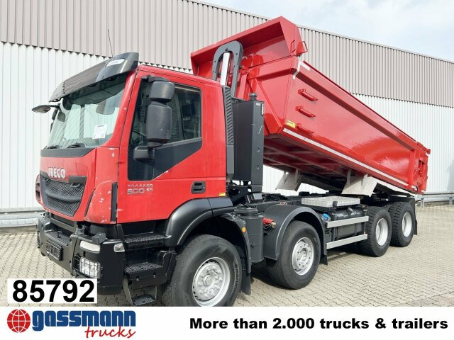 Iveco Trakker AD410T50 8x4, Stahlmulde ca. 16m³, - قلابات: صور 1 Iveco Trakker AD410T50 8x4, Stahlmulde ca. 16m³, - قلابات: صور 1