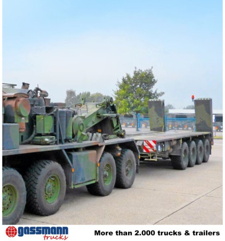 Kässbohrer SLT 50-2, Elefant, EX BW - عربة مسطحة منخفضة نصف مقطورة: صور 4 Kässbohrer SLT 50-2, Elefant, EX BW - عربة مسطحة منخفضة نصف مقطورة: صور 4