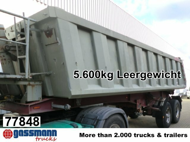 Kögel SKML 18, Alu Kastenmulde ca. 19m³ - قلابة نصف مقطورة: صور 1 Kögel SKML 18, Alu Kastenmulde ca. 19m³ - قلابة نصف مقطورة: صور 1