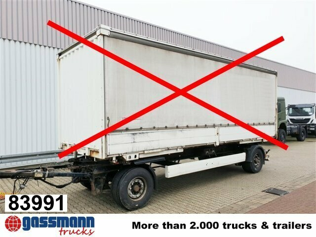 Krone AZW 18 - شاحنات الحاويات / جسم علوي قابل للتغيير مقطورة: صور 1 Krone AZW 18 - شاحنات الحاويات / جسم علوي قابل للتغيير مقطورة: صور 1