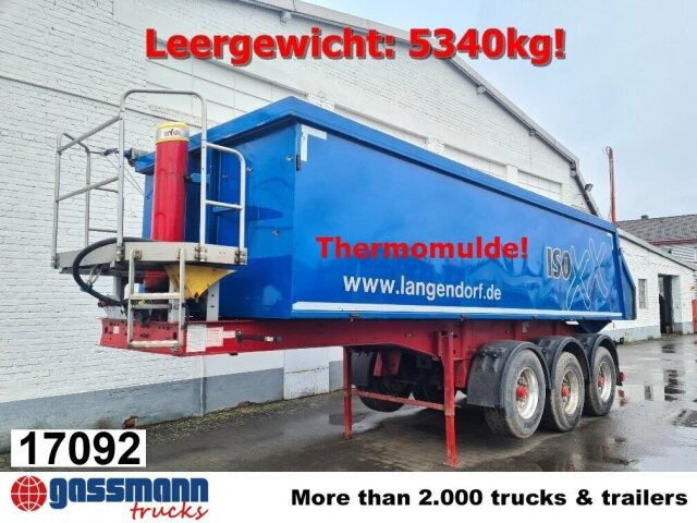 Langendorf Langendorf SKA 24/31, Thermo Kastenalumulde 25 - قلابة نصف مقطورة: صور 1 Langendorf Langendorf SKA 24/31, Thermo Kastenalumulde 25 - قلابة نصف مقطورة: صور 1