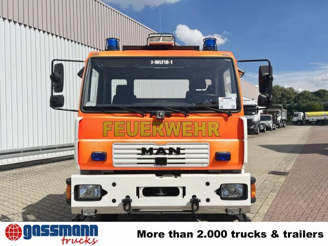 الشاسيه شاحنة MAN 25/18.284 6x2-4 LL, Retarder, Lenkachse: صور 8