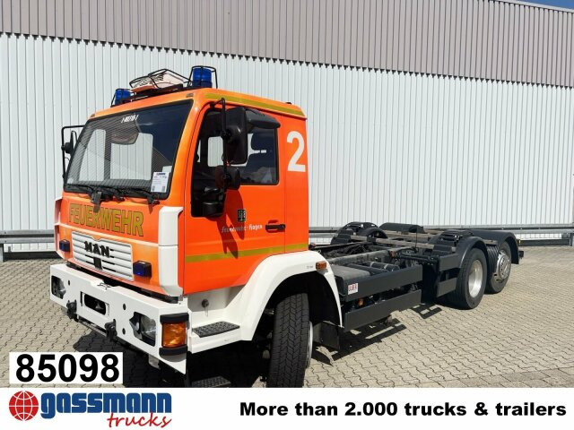 MAN 25/18.284 6x2-4 LL, Retarder, Lenkachse - الشاسيه شاحنة: صور 1 MAN 25/18.284 6x2-4 LL, Retarder, Lenkachse - الشاسيه شاحنة: صور 1