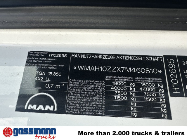 MAN TGA 18.350 4x2 LL, Fahrschulausstattung - بصندوق مغلق شاحنة: صور 2 MAN TGA 18.350 4x2 LL, Fahrschulausstattung - بصندوق مغلق شاحنة: صور 2