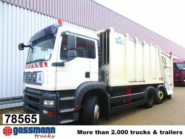 MAN TGA 26.310 BL 6x2, Haller M21-x2c, 21m³ - شاحنة القمامة: صور 1 MAN TGA 26.310 BL 6x2, Haller M21-x2c, 21m³ - شاحنة القمامة: صور 1