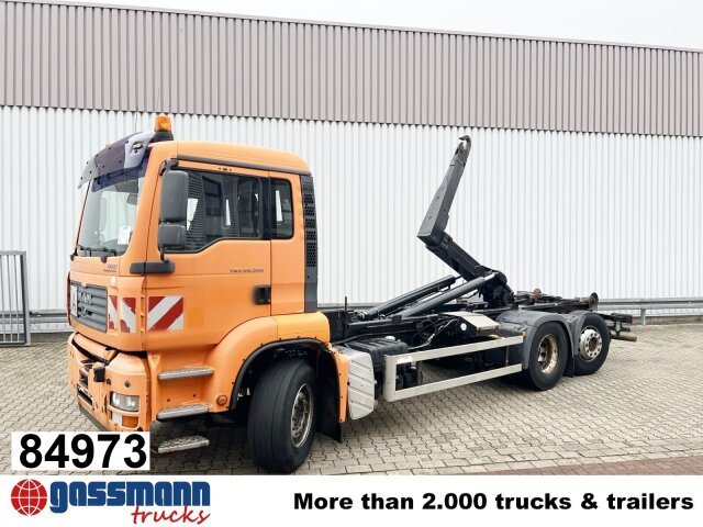 MAN TGA 26.350/400 6x2-2 BL, Lenk-/Liftachse - شاحنة ذات الخطاف, شاحنة كرين: صور 1 MAN TGA 26.350/400 6x2-2 BL, Lenk-/Liftachse - شاحنة ذات الخطاف, شاحنة كرين: صور 1