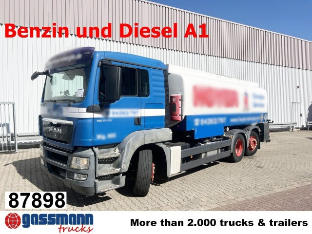 MAN TGA 26.400 6x2-4 BL, A1, Lenk-/Liftachse, ADR, - شاحنة صهريج: صور 1 MAN TGA 26.400 6x2-4 BL, A1, Lenk-/Liftachse, ADR, - شاحنة صهريج: صور 1