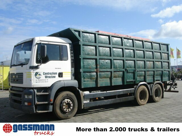 MAN TGA 26.413 BB 6x4 mit Heckkran Jonsered 1020 - قلابات: صور 5 MAN TGA 26.413 BB 6x4 mit Heckkran Jonsered 1020 - قلابات: صور 5