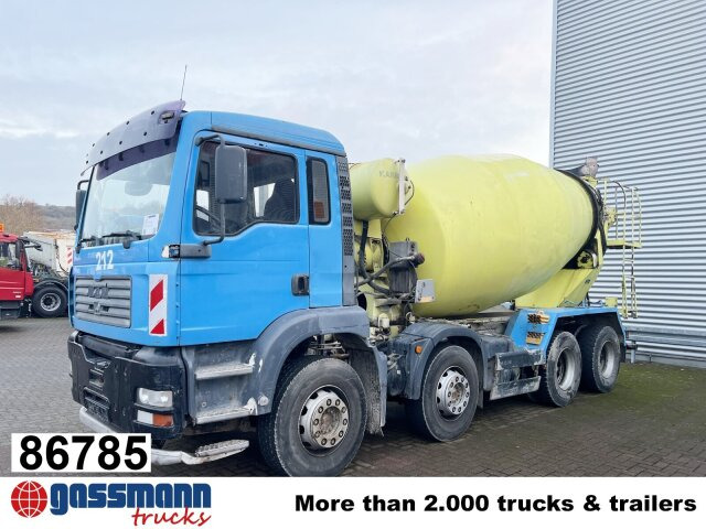 MAN TGA 35.410 8x4 BB, Betonmischer Karrena 10m³ - شاحنة خلاطة خرسانة: صور 1 MAN TGA 35.410 8x4 BB, Betonmischer Karrena 10m³ - شاحنة خلاطة خرسانة: صور 1