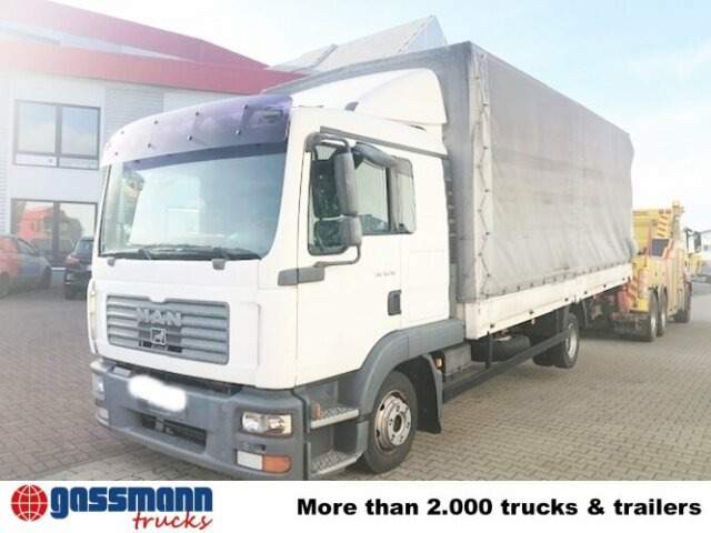 MAN TGL 8.210 BL 4x2 mit LBW, Motorschaden! - شاحنات مسطحة: صور 2 MAN TGL 8.210 BL 4x2 mit LBW, Motorschaden! - شاحنات مسطحة: صور 2