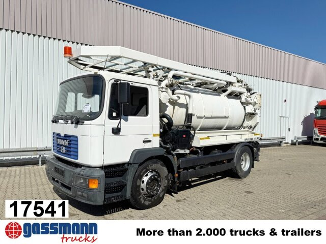 MAN TGM 18.284 4x2 BL, Assmann Saug- und Spülwagen - سياره كنس شوارع: صور 1 MAN TGM 18.284 4x2 BL, Assmann Saug- und Spülwagen - سياره كنس شوارع: صور 1