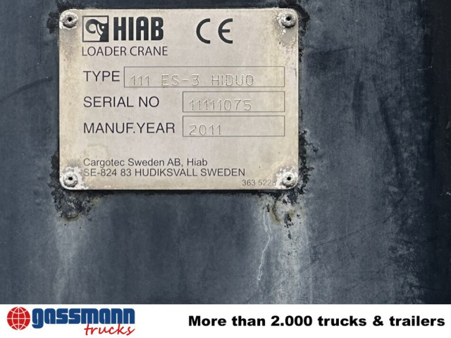 MAN TGM 18.290 4x2 LL, EEV, Kran Hiab XS 111 ES-3 - قلابات, شاحنة كرين: صور 2 MAN TGM 18.290 4x2 LL, EEV, Kran Hiab XS 111 ES-3 - قلابات, شاحنة كرين: صور 2