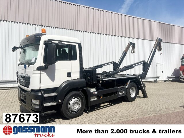 MAN TGS 18.320 4x2 BB, Tele-Absetzer - شاحنات قابلة للفك شاحنة: صور 1 MAN TGS 18.320 4x2 BB, Tele-Absetzer - شاحنات قابلة للفك شاحنة: صور 1