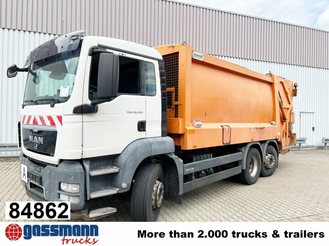 MAN TGS 26.320/400 6x2-4 BL, Lift-/Lenkachse, Heil - شاحنة القمامة: صور 1 MAN TGS 26.320/400 6x2-4 BL, Lift-/Lenkachse, Heil - شاحنة القمامة: صور 1