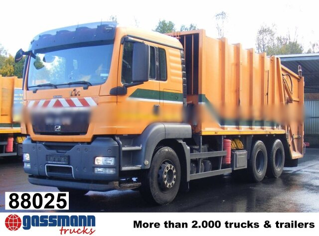 MAN TGS 26.400 6X4 BL, Haller x2c - شاحنة القمامة: صور 1 MAN TGS 26.400 6X4 BL, Haller x2c - شاحنة القمامة: صور 1