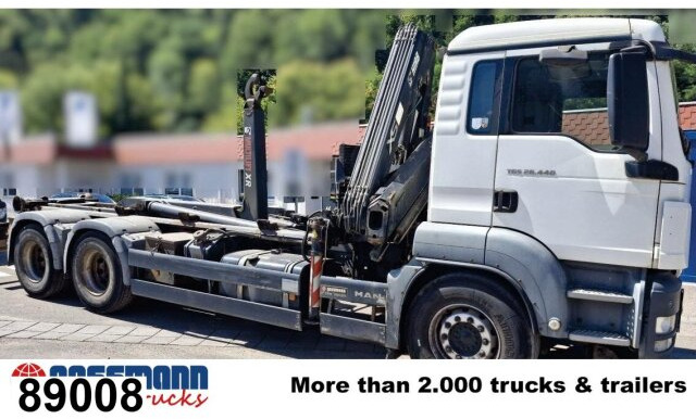 MAN TGS 26.440 BB/6x4 Hiab Kran 166 BS-2-Hiduo, - شاحنة ذات الخطاف, شاحنة كرين: صور 1 MAN TGS 26.440 BB/6x4 Hiab Kran 166 BS-2-Hiduo, - شاحنة ذات الخطاف, شاحنة كرين: صور 1