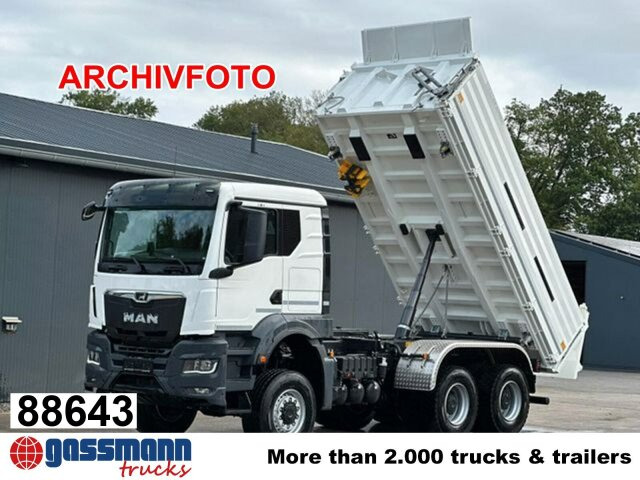 MAN TGS 26.470 6x6 BB, Hohe Bauart, Navi, - قلابات: صور 1 MAN TGS 26.470 6x6 BB, Hohe Bauart, Navi, - قلابات: صور 1