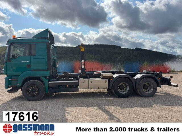 MAN TGS 26.480 6x4 BL, Klima, Intarder, Hyva 20.60 S - شاحنة ذات الخطاف: صور 1 MAN TGS 26.480 6x4 BL, Klima, Intarder, Hyva 20.60 S - شاحنة ذات الخطاف: صور 1