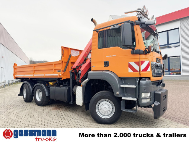 قلابات, شاحنة كرين MAN TGS 28.400 6X4-4 BL, Lenk-/Lift,: صور 11