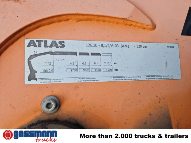 MAN TGS 28.440 6x2-4 BL, Atlas Kran VDL - شاحنة ذات الخطاف, شاحنة كرين: صور 3 MAN TGS 28.440 6x2-4 BL, Atlas Kran VDL - شاحنة ذات الخطاف, شاحنة كرين: صور 3