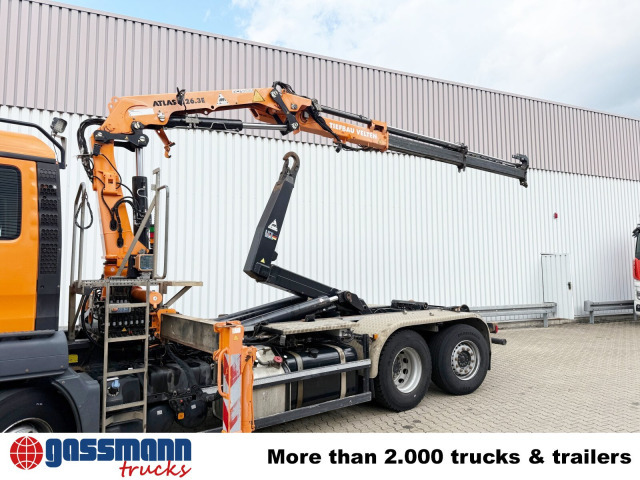 MAN TGS 28.440 6x2-4 BL, Lenk-/Liftachse, Kran Atlas - شاحنة ذات الخطاف, شاحنة كرين: صور 2 MAN TGS 28.440 6x2-4 BL, Lenk-/Liftachse, Kran Atlas - شاحنة ذات الخطاف, شاحنة كرين: صور 2