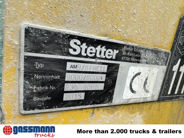 MAN TGS 32.400 8x4 BB, Stetter ca. 9m³ - شاحنة خلاطة خرسانة: صور 5 MAN TGS 32.400 8x4 BB, Stetter ca. 9m³ - شاحنة خلاطة خرسانة: صور 5