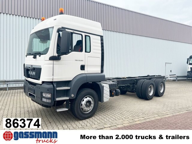 MAN TGS 33.360/440 6x4 BB, Häckslerkabine, NMV - الشاسيه شاحنة: صور 1 MAN TGS 33.360/440 6x4 BB, Häckslerkabine, NMV - الشاسيه شاحنة: صور 1