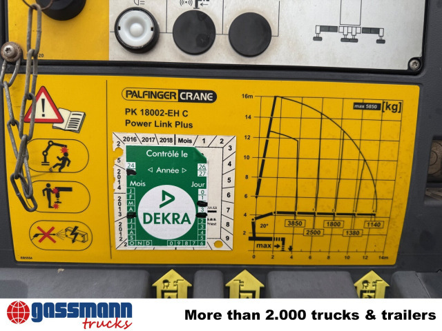 MAN TGS 33.400 6x4 BB, Navi, Heckkran PK18002-EH C, - شاحنات مسطحة, شاحنة كرين: صور 5 MAN TGS 33.400 6x4 BB, Navi, Heckkran PK18002-EH C, - شاحنات مسطحة, شاحنة كرين: صور 5