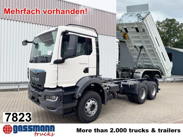 MAN TGS 33.440 6x4 BB, Alu-Bordwände, mehrfach - قلابات: صور 1 MAN TGS 33.440 6x4 BB, Alu-Bordwände, mehrfach - قلابات: صور 1
