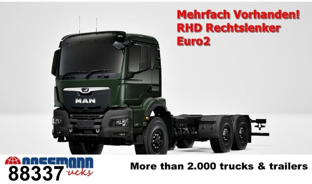MAN TGS 33.440 6x6 BB CH RHD, Euro2, Rechtslenker, - الشاسيه شاحنة: صور 1 MAN TGS 33.440 6x6 BB CH RHD, Euro2, Rechtslenker, - الشاسيه شاحنة: صور 1