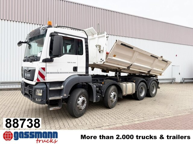MAN TGS 35.460 8X4 BB, Meiller Bordmatik, Rollplane, - قلابات: صور 1 MAN TGS 35.460 8X4 BB, Meiller Bordmatik, Rollplane, - قلابات: صور 1