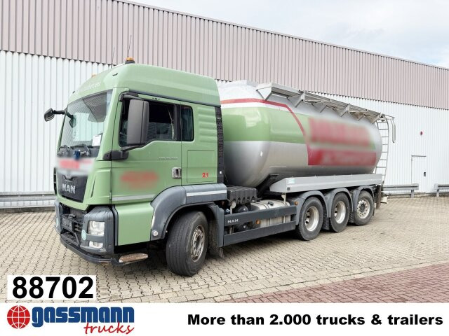 MAN TGS 35.460 8x4-4 BL, Intarder, Lenk/Lift, - شاحنة صهريج: صور 1 MAN TGS 35.460 8x4-4 BL, Intarder, Lenk/Lift, - شاحنة صهريج: صور 1