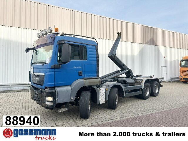 MAN TGS 35.480 8x4 BL - شاحنة ذات الخطاف: صور 1 MAN TGS 35.480 8x4 BL - شاحنة ذات الخطاف: صور 1