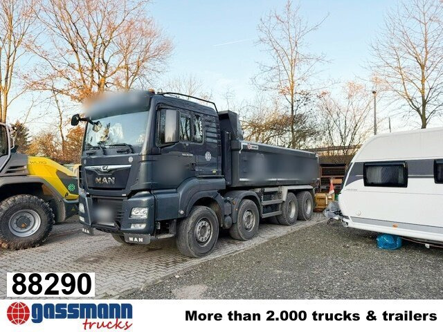 MAN TGS 35.510 8x4 BL, Intarder, Stahlmulde ca. - قلابة شاحنة: صور 1 MAN TGS 35.510 8x4 BL, Intarder, Stahlmulde ca. - قلابة شاحنة: صور 1