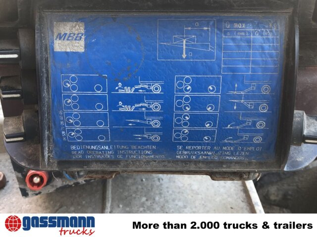 MBB 1500KUZF Ladebordwand unterfaltbar, 1,5t - باب خلفي للشحن: صور 4 MBB 1500KUZF Ladebordwand unterfaltbar, 1,5t - باب خلفي للشحن: صور 4