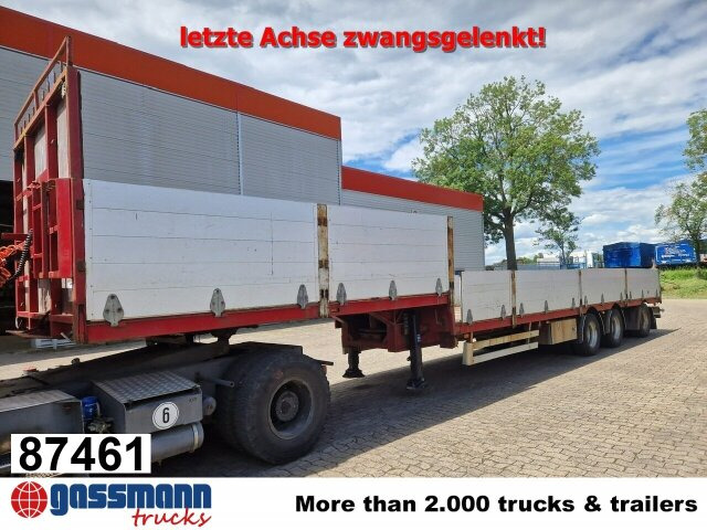 MED TRIDEX JTS, Lenkachse - نصف مقطورة مسطحة: صور 1 MED TRIDEX JTS, Lenkachse - نصف مقطورة مسطحة: صور 1