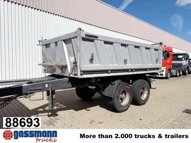 Meiller MZDA 18/21, Stahlbordwände, ca. 10m³ - قلابة مقطورة: صور 1 Meiller MZDA 18/21, Stahlbordwände, ca. 10m³ - قلابة مقطورة: صور 1